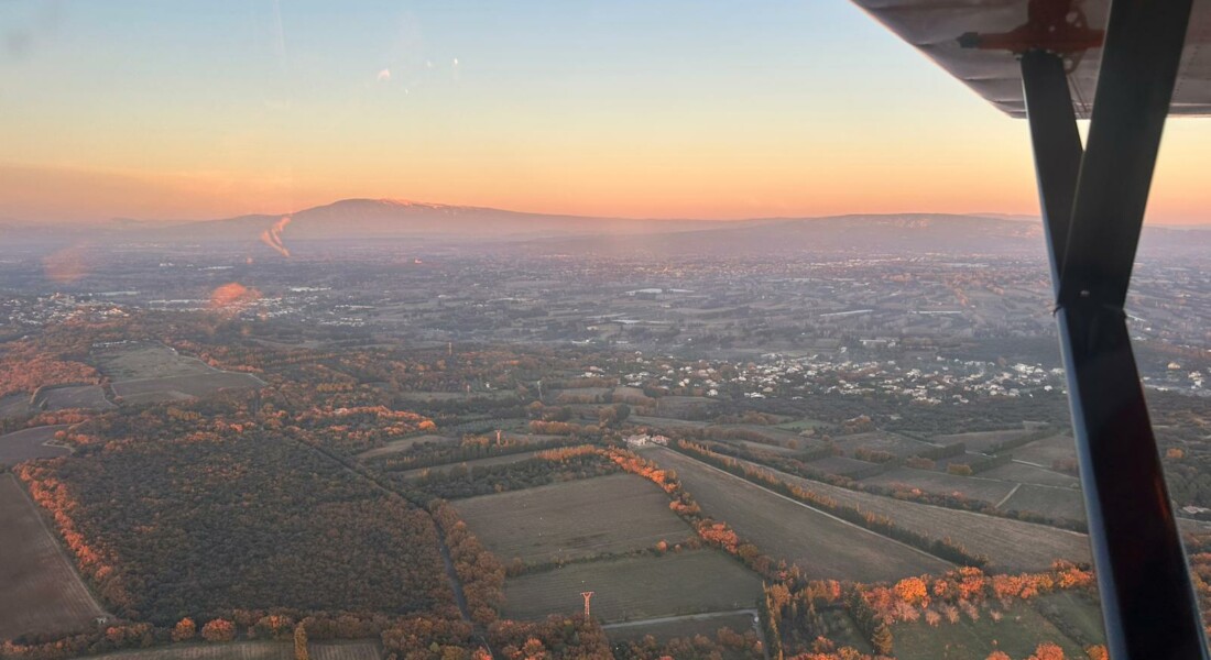 Vol sur le mont ventoux ULM SAVANNAH