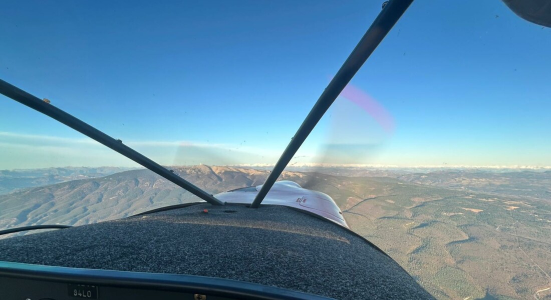 Vol sur le mont ventoux ULM SAVANNAH
